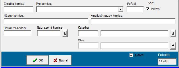 Zakládání nové (sub)komise. Zakládání nové (sub)komise.