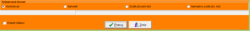 Zjištění, kolikrát je použit původní kód v jednotlivých tabulkách Zjištění, kolikrát je použit původní kód v jednotlivých tabulkách