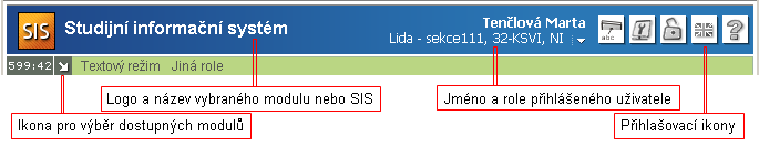 Hlavička stránky Hlavička stránky
