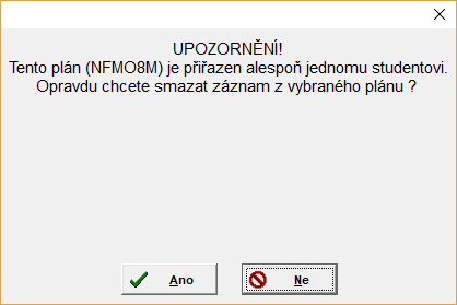 Změna SZ v přiřazeném plánu - Správce Změna SZ v přiřazeném plánu - Správce