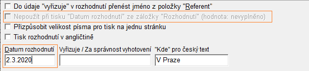 datum rozhodnutí není u přihlášky vyplněné datum rozhodnutí není u přihlášky vyplněné
