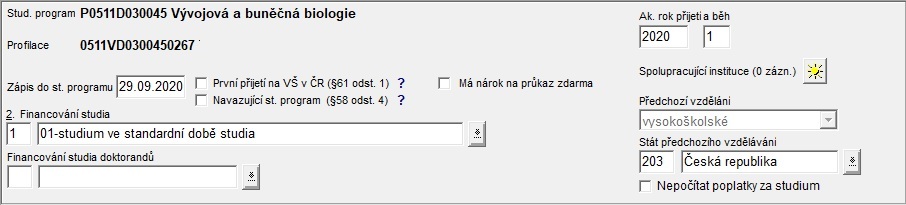 nové akreditace s profilací nové akreditace s profilací